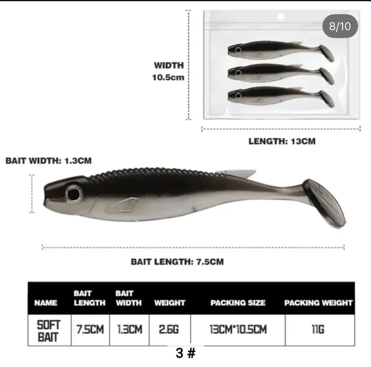  LRF ve Spin Avcı Silikon Balık Seti