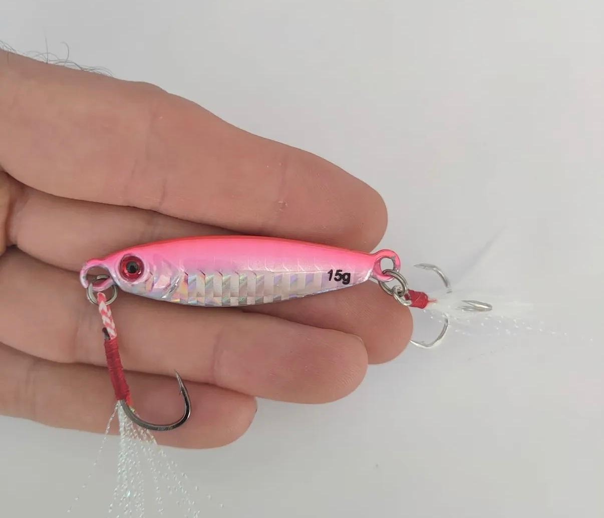 Kıyıdan At-Çek Tüylü Jig Seti - 15g