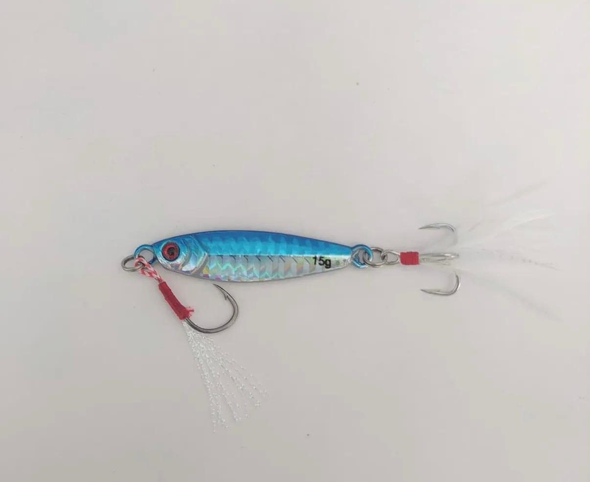 Kıyıdan At-Çek Tüylü Jig Seti - 15g
