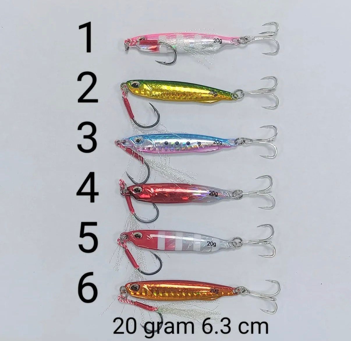 Kıyıdan At-Çek Ağır Jig Seti - 20g / 6.3cm