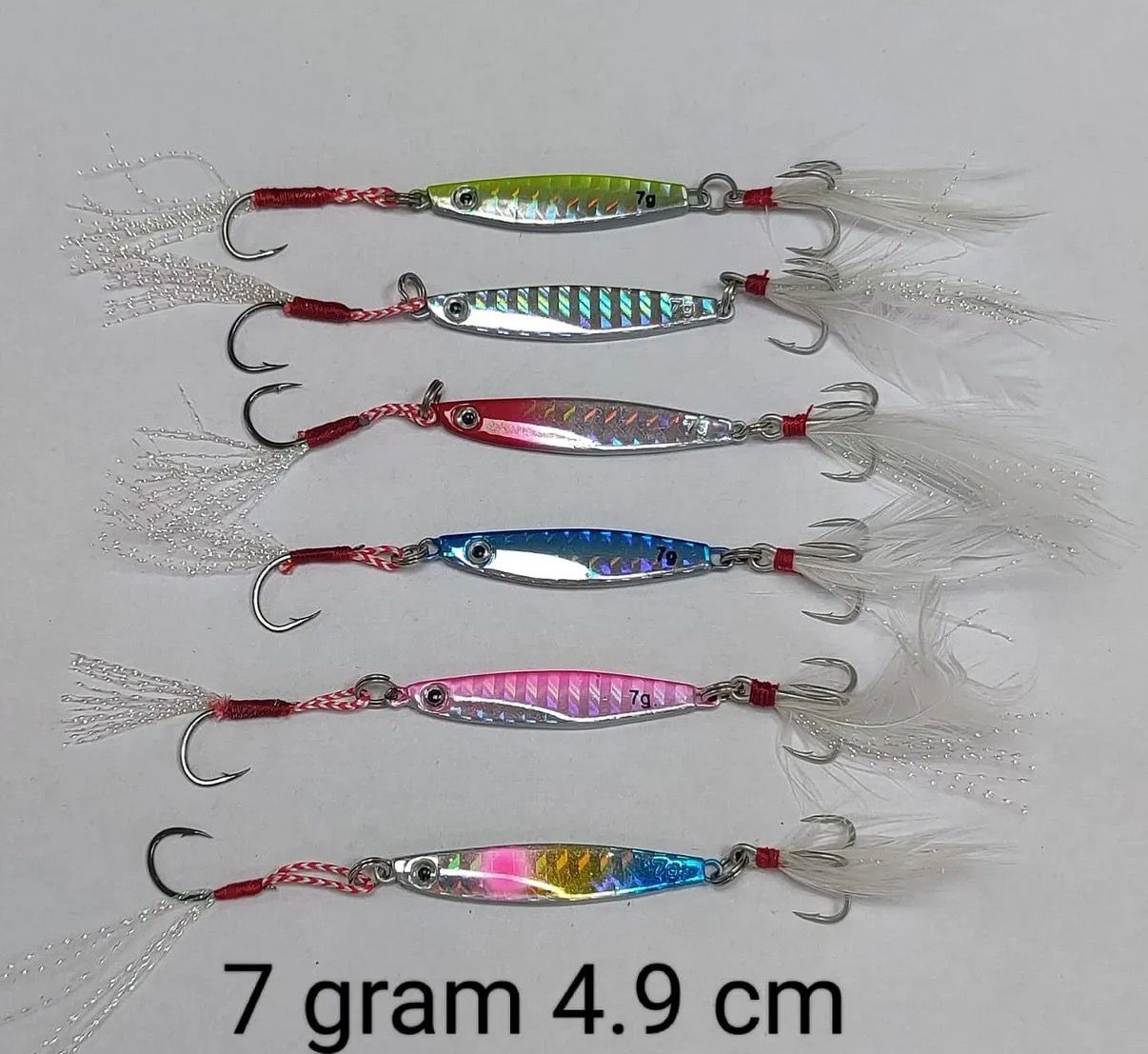 Hafif Takım At-Çek Mikro Jig Seti - 7g / 4.9cm
