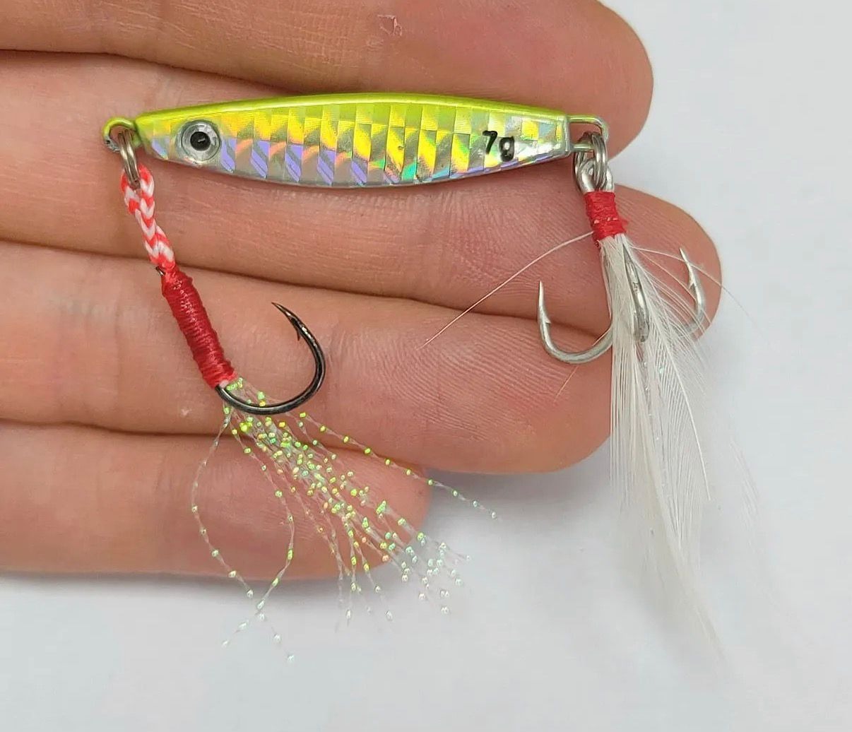 Hafif Takım At-Çek Mikro Jig Seti - 7g / 4.9cm