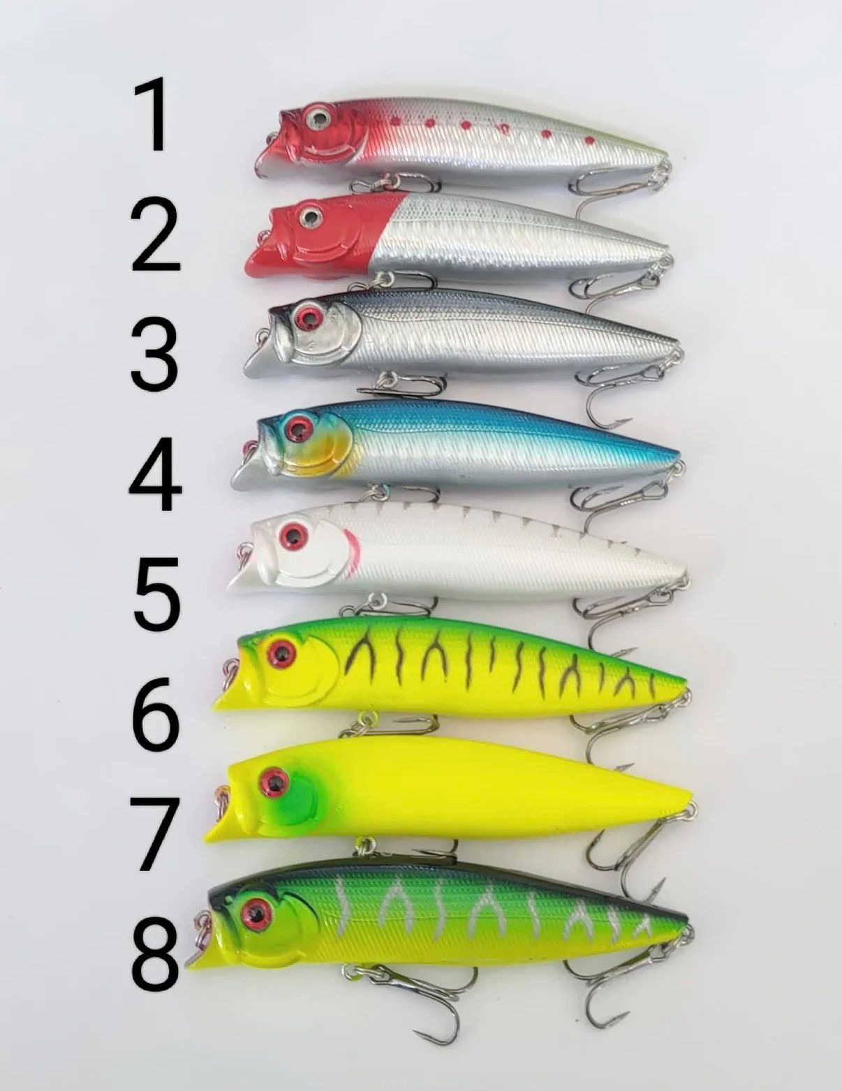 Sığ Dalan At-Çek Maket Balık Seti - 9.2cm / 11.5g