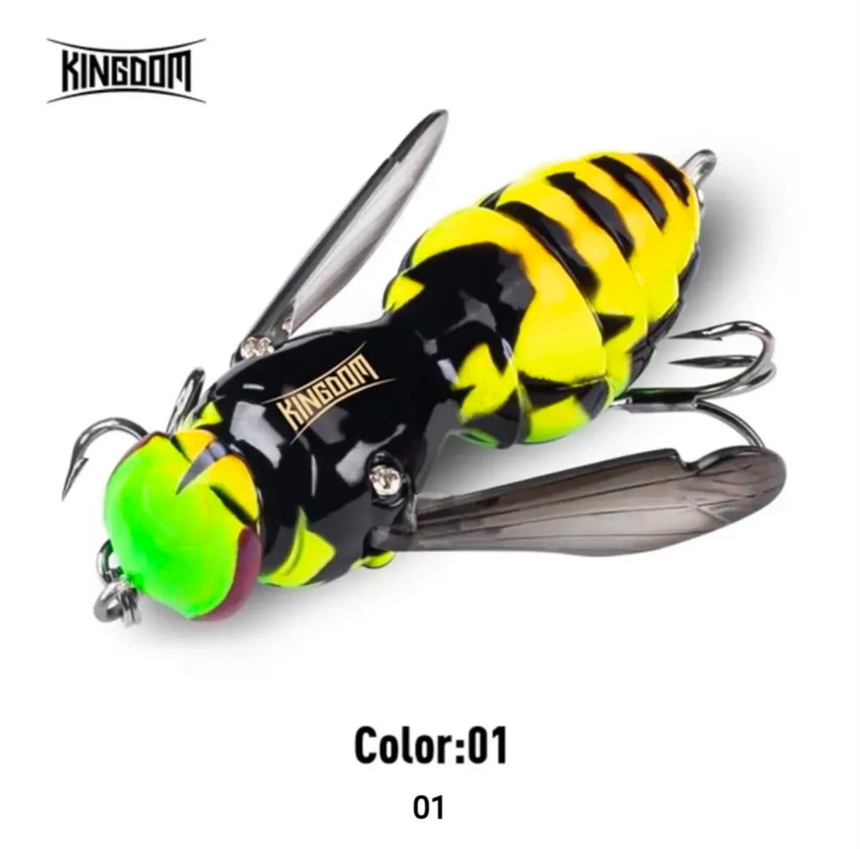 Kingdom Arı Tasarım Maket Balık Seti - 4cm / 4.2g