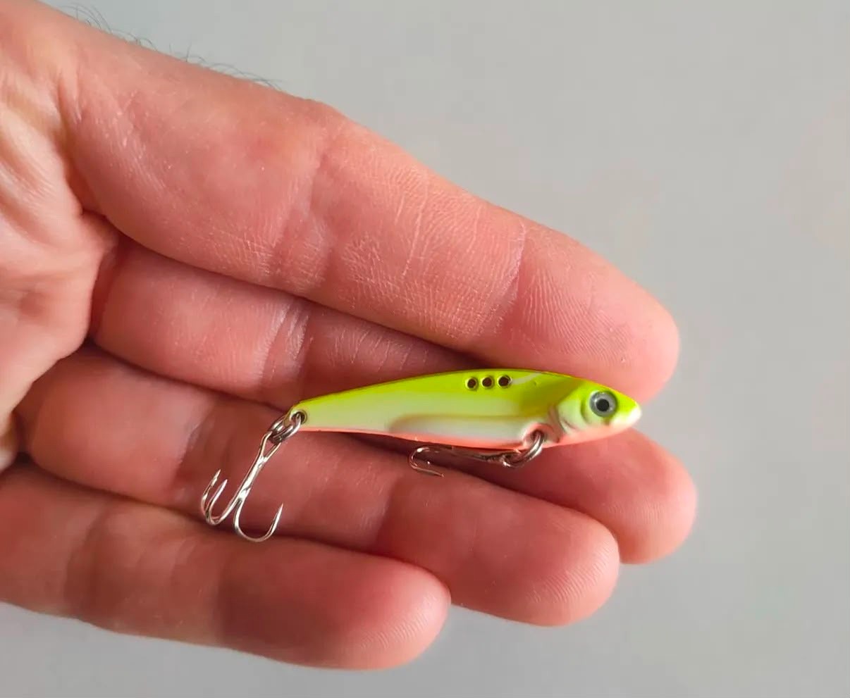 LRF Metal Vibrasyon Yem Seti - 3.9cm / 3g Çok Delikli