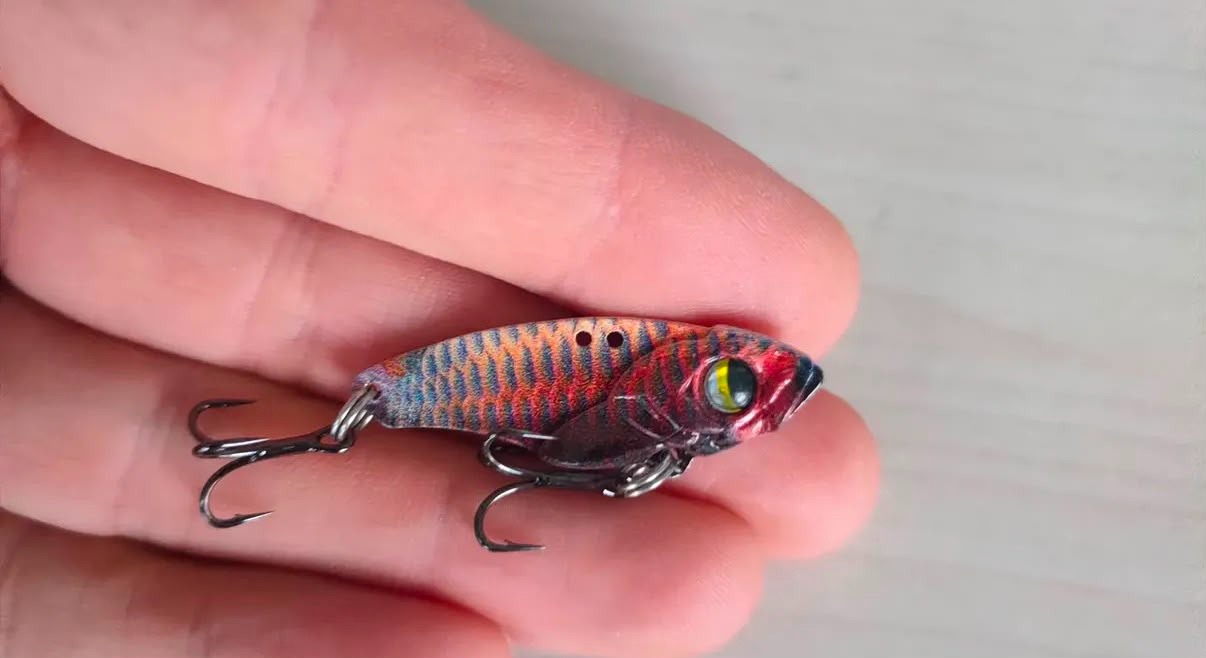 Yüksek Titreşimli LRF / Spin Vibrasyon Yemi - 3.5 cm / 7 gr (9 Renk Seçeneği)
