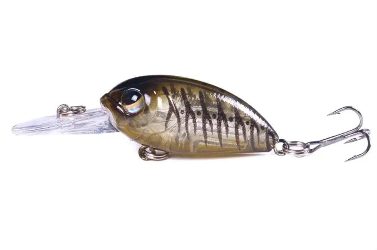 Derin Dalar Geniş Gagalı Maket Balık - 6 cm / 5 gr (6 Farklı Renk)