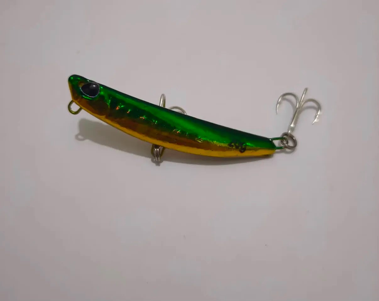 Kıyı Jigging Uyumlu Çizgili Glowlu Suni Yem Jig Seti - 20 gr (5 Farklı Renk)