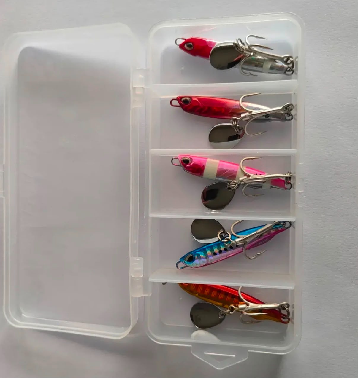 LRF ve Hafif Spin Uyumlu Döner Palalı Spin Tail Jig Seti - 10 gr (5'li Kutulu)