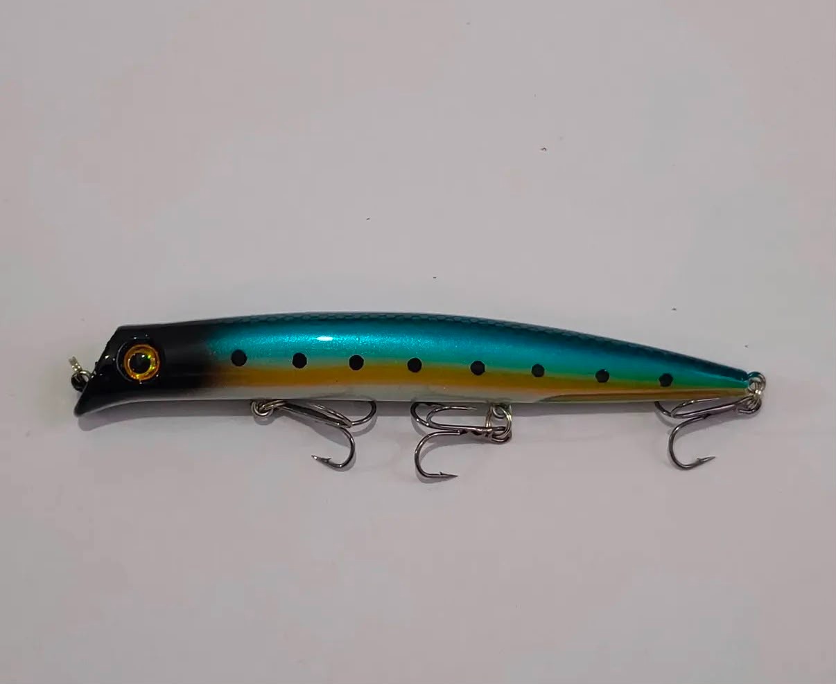 Sığ Dalar Premium Spin Maket Balık - 12.5 cm / 15.5 gr (10 Farklı Renk)