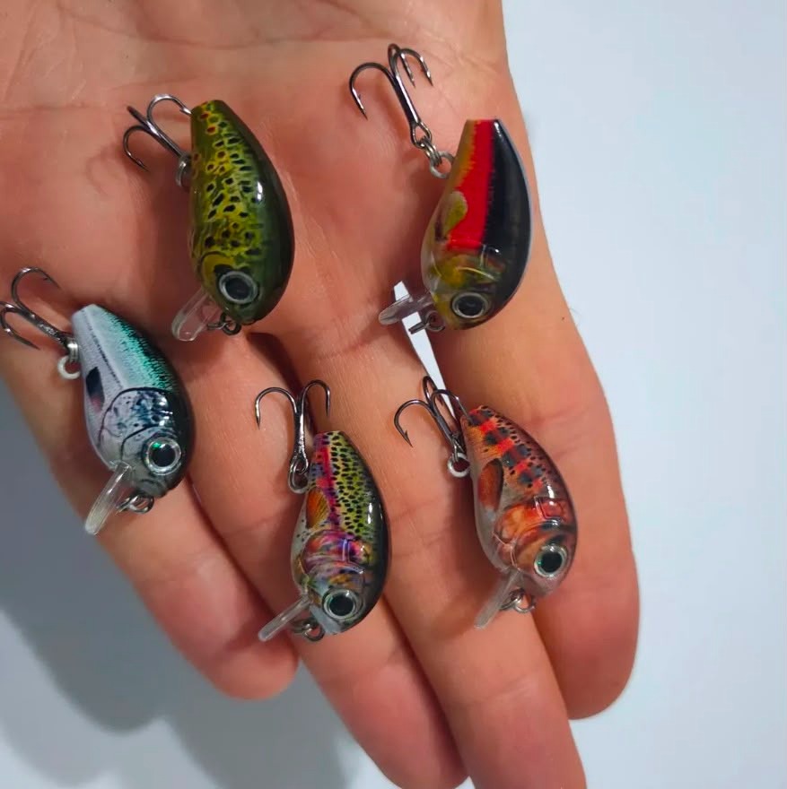 LRF ve Alabalık Uyumlu Mini Crankbait Seti - 2.8 cm / 2 gr (A-B-C Kutulu Varyasyon)