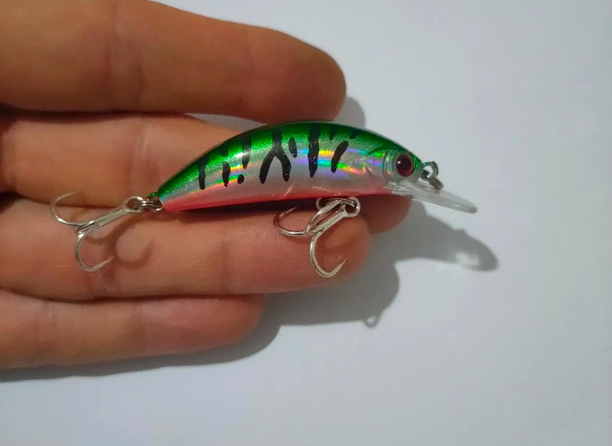 : LRF ve Alabalık Uyumlu Derin Dalar Batan Maket Balık - 6 cm / 5.5 gr (7 Renk)