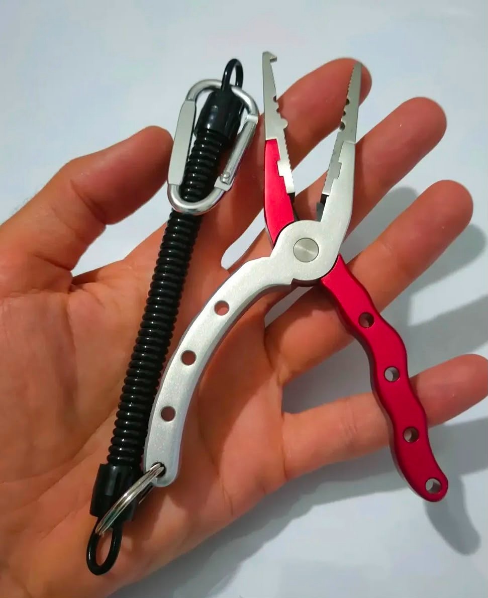 13cm Alüminyum Balıkçı Pensesi (İp Kesme & Pim Sıkıştırmalı)