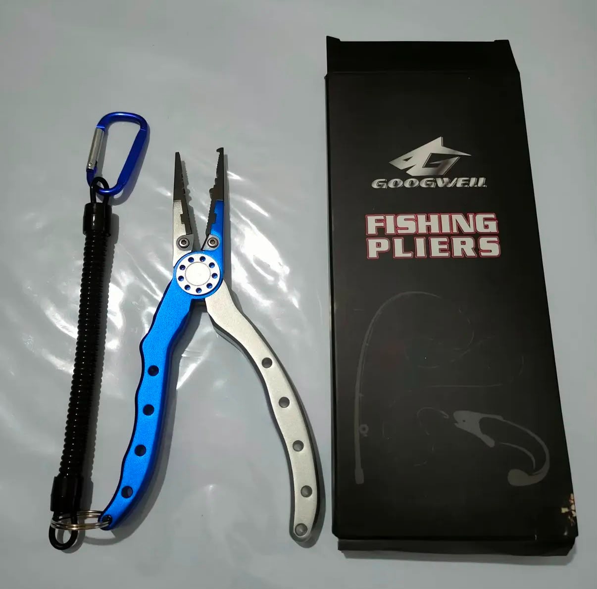 17cm Çok Fonksiyonlu Paslanmaz Balıkçı Pensesi - 110g Ultra Hafif