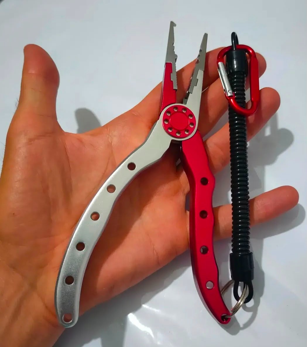 17cm Çok Fonksiyonlu Paslanmaz Balıkçı Pensesi - 110g Ultra Hafif