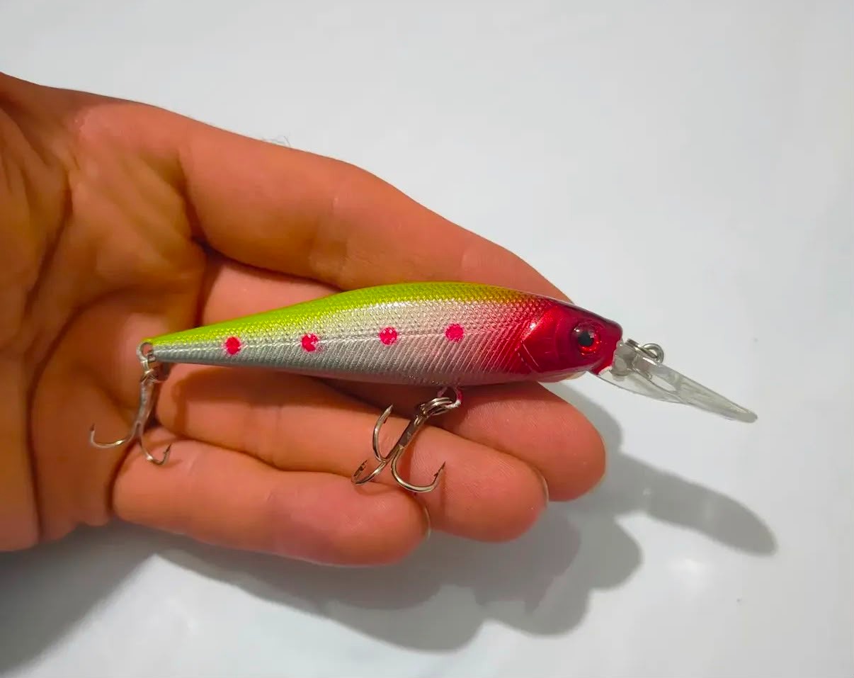 10.5cm 9.5g Yüzen (Floating) Maket Balık Serisi (7 Renk)
