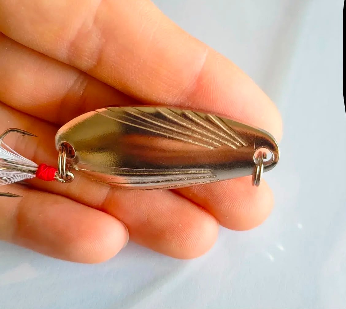 12g Tüylü Üçlü Kancalı Avcı Metal Kaşık Serisi
