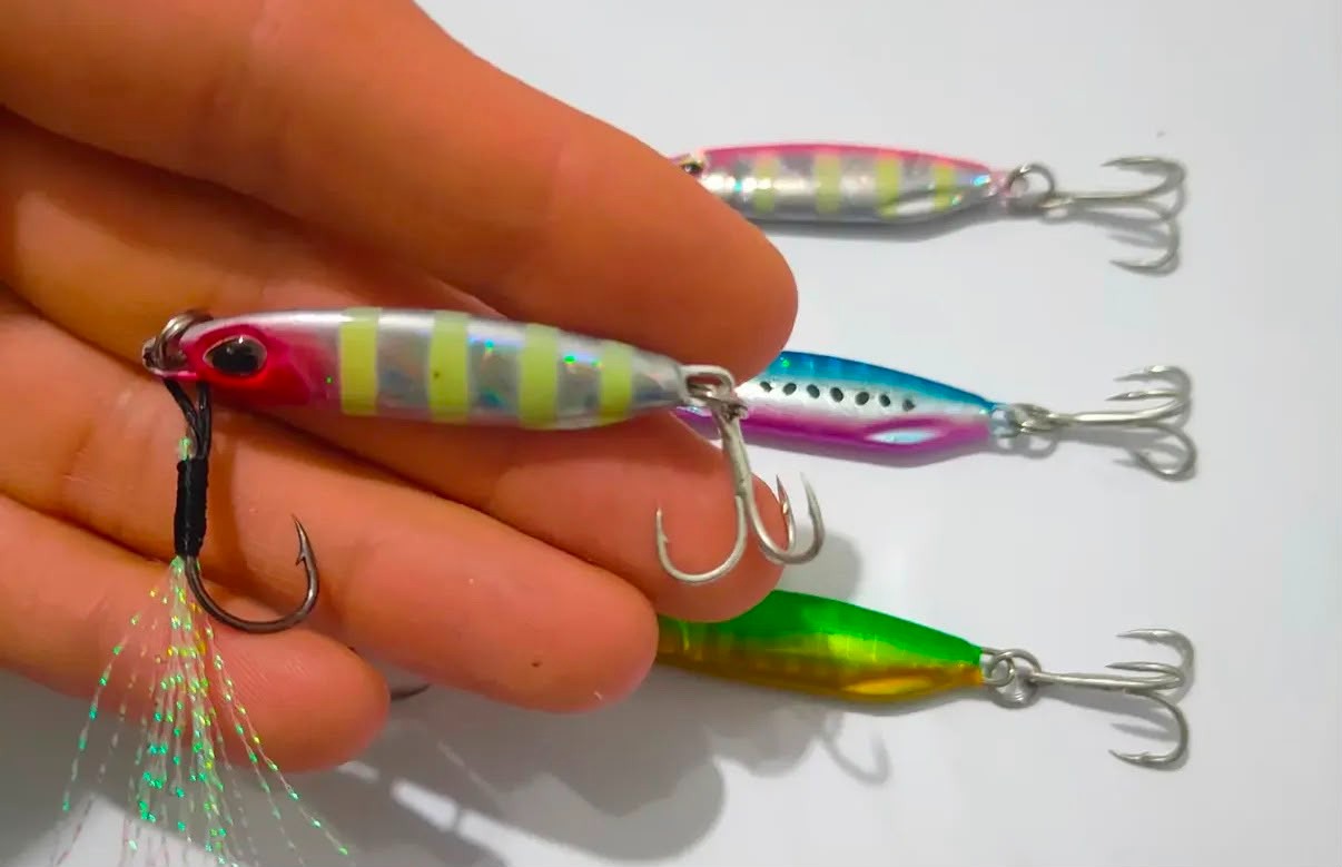 5cm 16g Fosforlu Çizgili Metal Jig Serisi