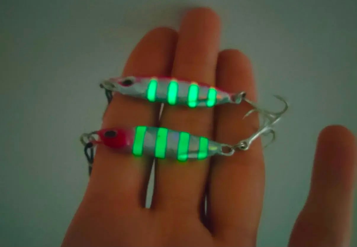 5cm 16g Fosforlu Çizgili Metal Jig Serisi