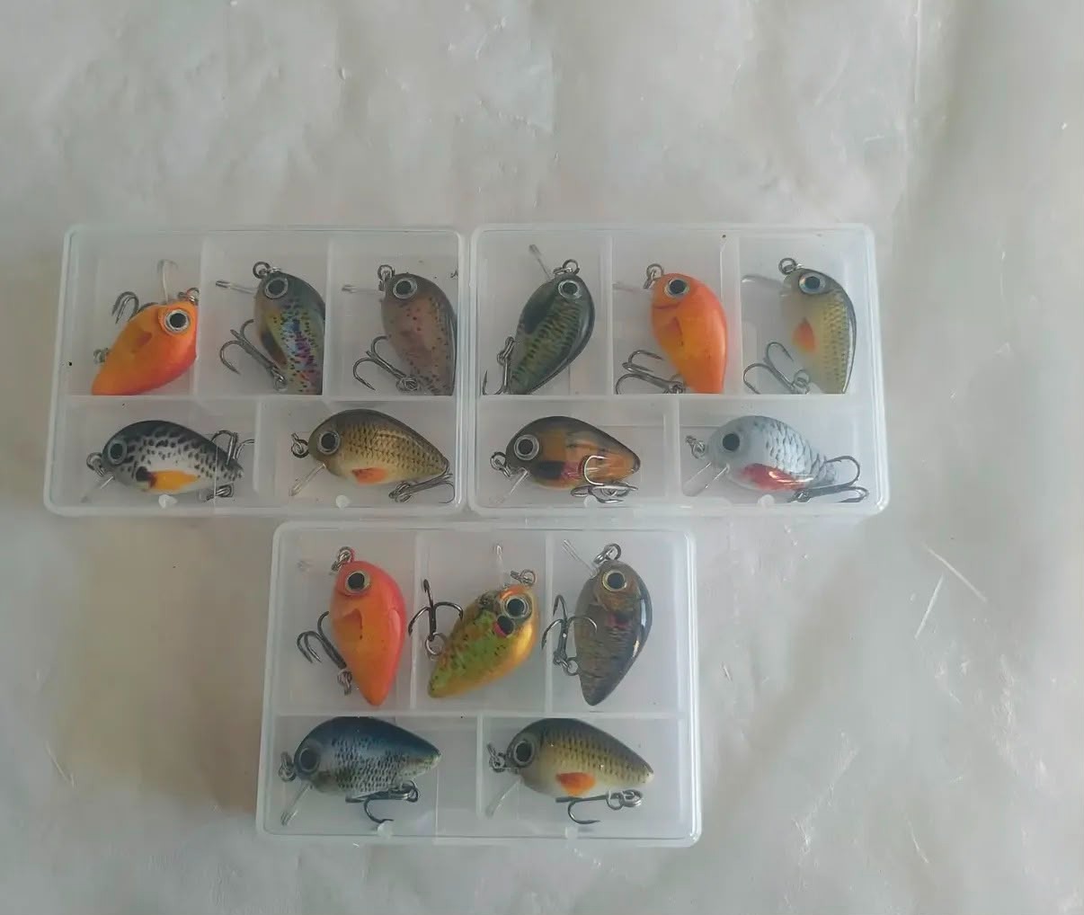 LRF ve Alabalık Uyumlu Mini Crankbait Seti - 2.7 cm / 1.5 gr (5'li Kutulu Takım)