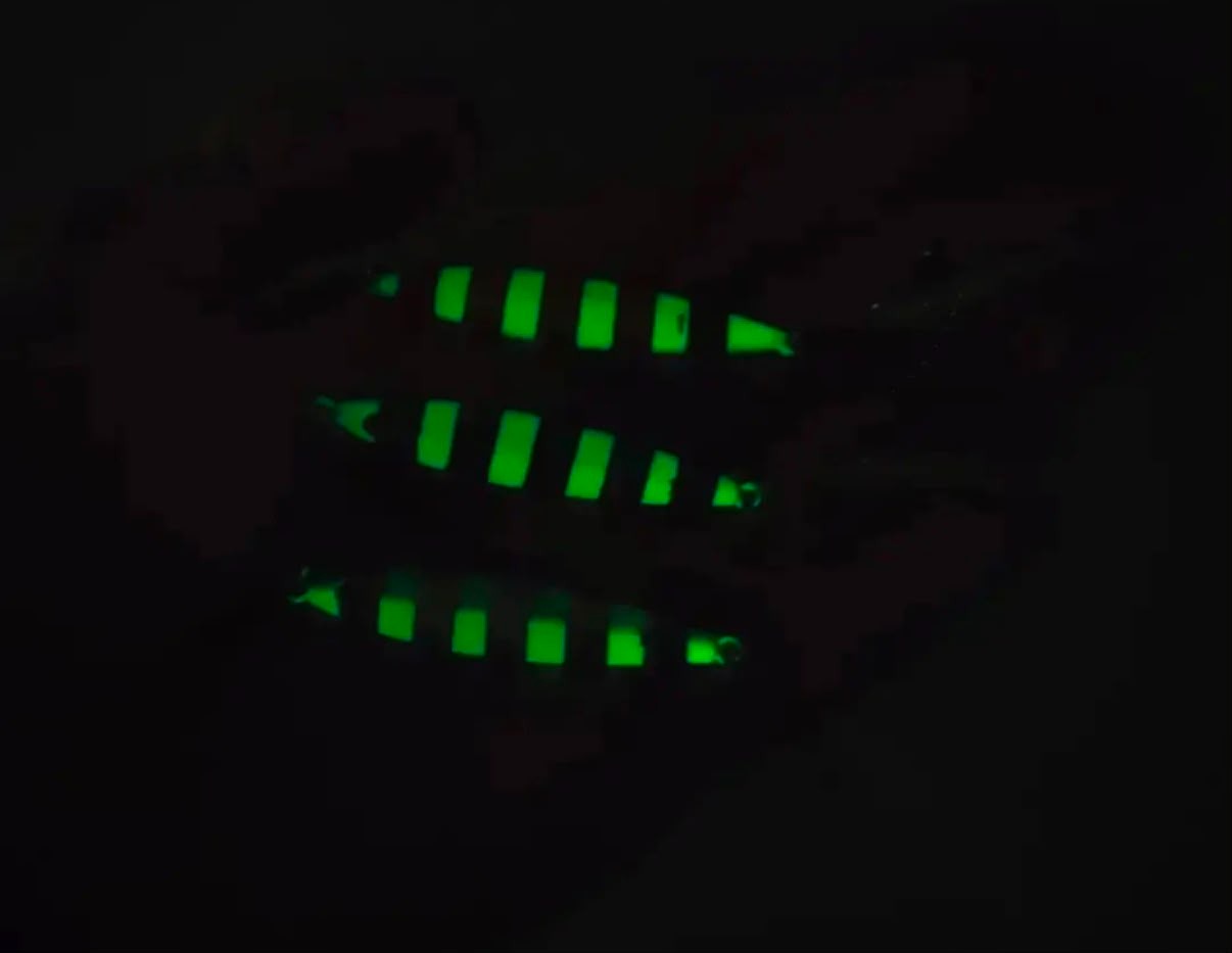 Çift Tüylü Kanca Donanımlı Zebra Glow Jig - 5 cm / 15 gr