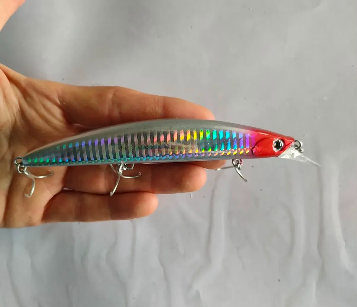 Yüzen (Floating) Bilyalı Spin Sahtesi - 13 cm / 23 gr (Dalar: 80-150 cm)
