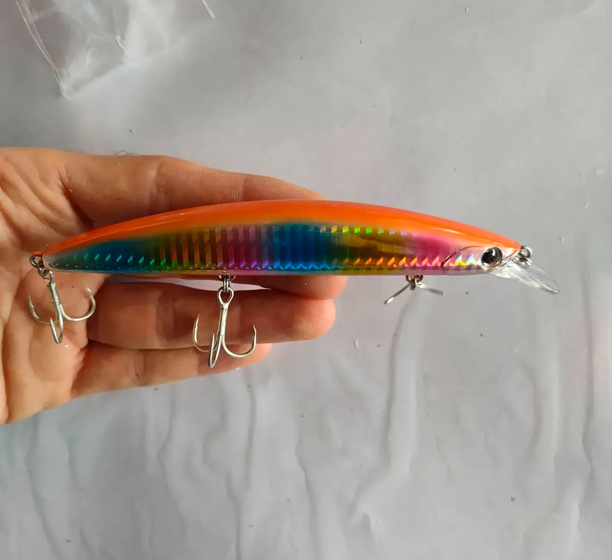 Yüzen (Floating) Bilyalı Spin Sahtesi - 13 cm / 23 gr (Dalar: 80-150 cm)