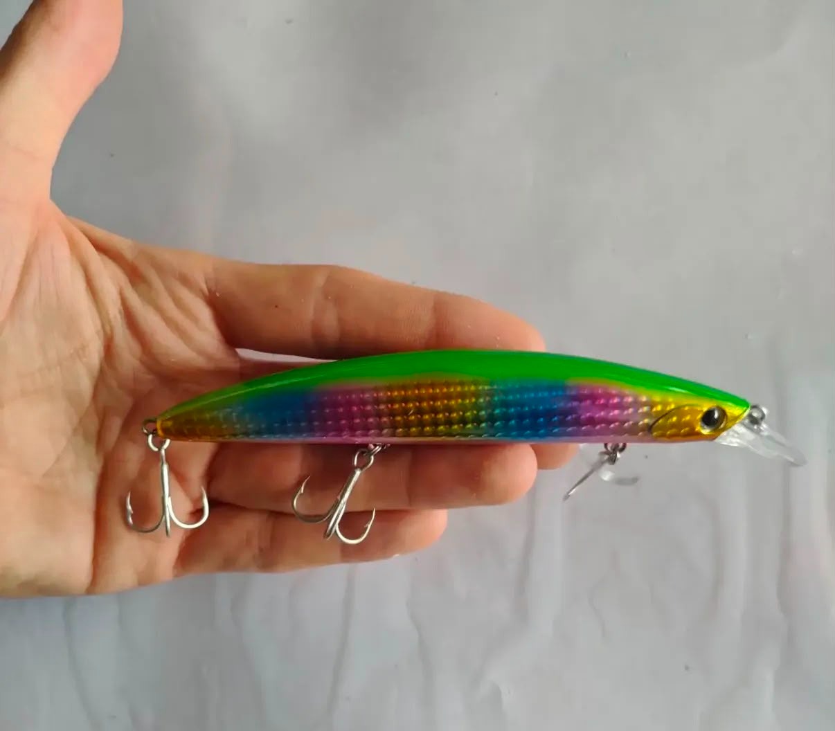 Yüzen (Floating) Bilyalı Spin Sahtesi - 13 cm / 23 gr (Dalar: 80-150 cm)