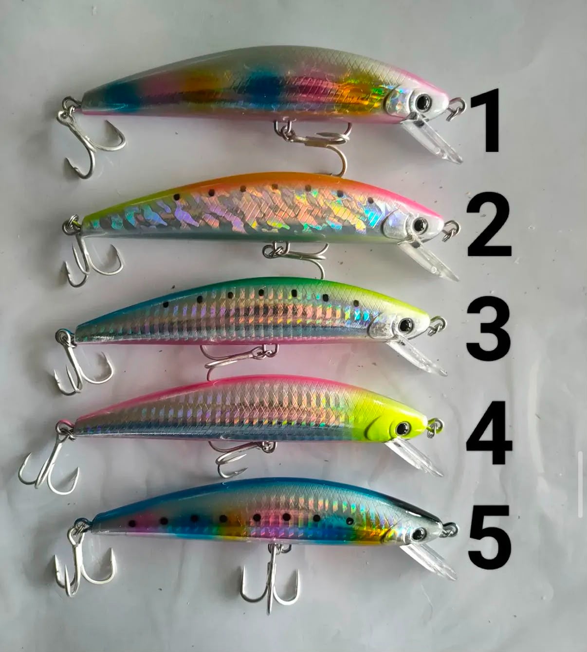 Batan (Sinking) Ağır Siklet Spin Sahtesi - 120 mm / 40 gr (UV & Hologramlı)