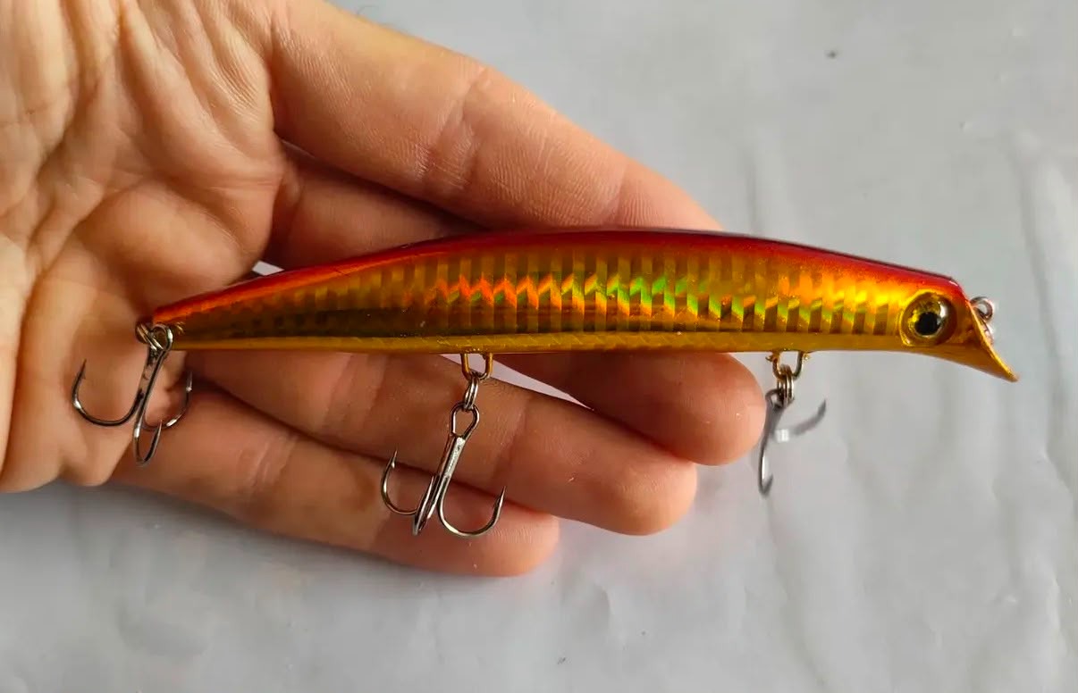 Ultra Sığ Dalar Bilyalı Spin Sahtesi - 12.5 cm / 14 gr (Dalar: 0 - 0.2m)