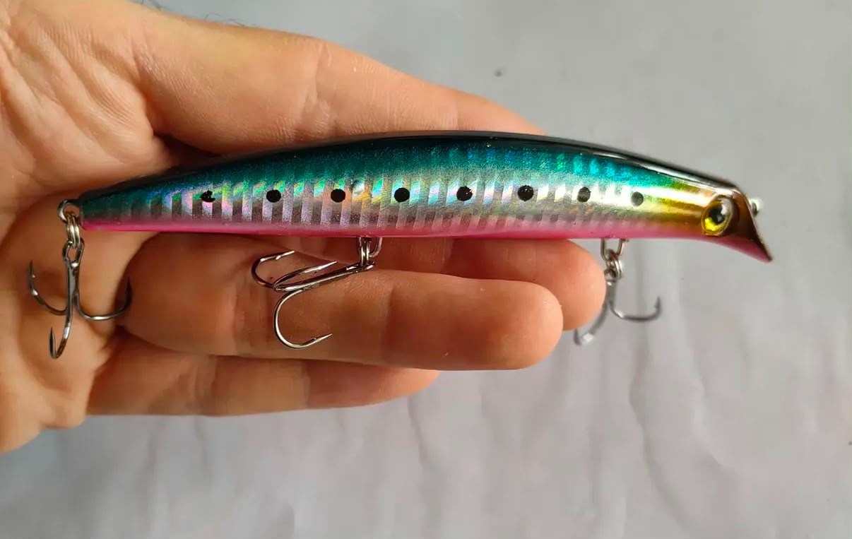Ultra Sığ Dalar Bilyalı Spin Sahtesi - 12.5 cm / 14 gr (Dalar: 0 - 0.2m)