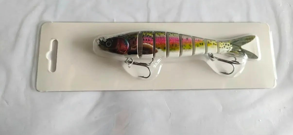 8 Eklemli Yüksek Aksiyonlu Spin Sahtesi - 13.7 cm / 27 gr Swimbait Serisi