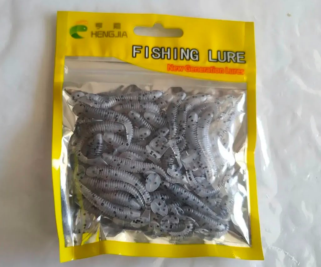 LRF Uyumlu Glow ve UV Destekli Mikro Silikon Kurtçuk - 4.5 cm / 0.6 gr (50'li Paket)